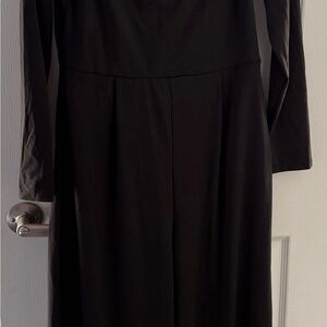 HALARA Classic Black Long Sleeve Dress